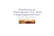 Delicious Recipes for the Hypoglycemic - Hypoglycemia