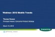 Webinar: 2012 Mobile Trends