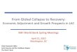 From Global Collapse to Recovery - World Bank Internet Error Page