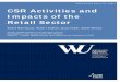 CSR Activities and Impacts of the Retail Sector