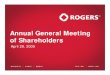 Annual General Meeting of Shareholders