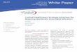 May 2012 HEALTHCARE White Paper ENVIRONMENTAL SERVICES