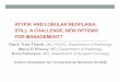 ATYPIA AND LOBULAR NEOPLASIA: STILL A CHALLENGE, NEW OPTIONS FOR
