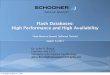 Flash Databases: High Performance and High Availability