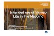 Intended use of Vicmap Lite in Fire Mapping