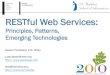 RESTful Web Services - dret.net