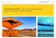 Success Story: Australia: A successful toll road netwok