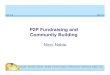 P2P Fundraising and Community Building
