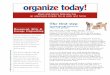 Ideas and tips to help you live an organized, simpler life at work