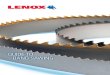 GUIDE TO banD sawInG - Home | LENOX Tools