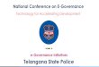 e-Governance Initiatives Telangana State Police e-Governance... · 2021. 1. 4. · quick results e-Governance Initiatives. ... 2015 and 2016 by Ministry of External Affairs) Magnitude