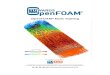 OpenFOAM Basic Training - CFD · 2017. 3. 22. · OpenFOAM® Basic Training Example One 1 icoFoam – elbow (mesh) Simulation Using icoFoam solver, simulate 75 s of flow in an elbow