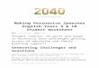 2040 Documentary | Join the Regeneration - Making ... · Web viewLack of access to education and family planning are two challenges that girls and women around the world currently