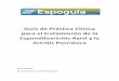 Guía de Práctica Clínica para el tratamiento de la Espondiloartritis … · 2019. 1. 24. · 6 GPC para el Tratamiento de la Espondiloartritis Axial y la Artritis Psoriásica