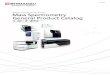 C146-E206B Mass Spectrometry General Product Catalog · The GCMS-TQ8040 triple quadrupole GC-MS/MS features the fastest scan speed in the industry, making it the only GC-MS/MS capable