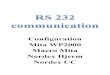 RS232 communication configuration - Mita WP2000update.ps-data.com/RS232 communication configuration... · 2015. 12. 29. · RS 232 communication PS-Data September 19th 2014 Page 3