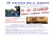 FESTA DI S. ANNA - Lago di Endine - Sito del Comitato … · 2017. 7. 8. · festa di s. anna programma manifestazioni venerdi’ 21 ore 21:00 concerto del coro “sant’ agostino