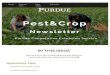 Pest & Crop Newsletter - Purdue University · 2021. 1. 21. · Newsletter Purdue Cooperative Extension Service IN THIS ISSUE Issue 16, ... pollination and grain fill is that kernel