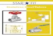 Stainless Steel Valves - Starfit China · 2016. 1. 13. · 9 stem washer 1 aisi304 aisi304 10 handle 1 aisi304 aisi304 11 spring washer 1 aisi304 aisi304 12 stem nut 1 aisi304 aisi304