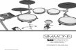 OWNER’S MANUAL - Simmons Drums - Electronic Drum ......independent velocity control of filter cutoff, resonance pitch shift, and envelope length. Up to 23 programmable drum sounds