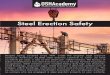 817 Steel Erection Safety - OSHAcademy · 2018. 10. 1. · metal buildings, and even signs. Steel erection is often the skeletal core of bridges, ofﬁce buildings, commercial, retail,