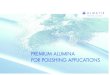 PREMIUM ALUMINA FOR POLISHING APPLICATIONS 2020. 10. 9.¢  Metal polishing ¢â‚¬â€œ Pre-polishing Metal polishing