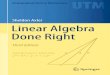 Sheldon Axler Linear Algebra Done Rightvi Contents 2.B Bases 39 Exercises 2.B 43 2.C Dimension 44 Exercises 2.C 48 3 Linear Maps 51 3.A The Vector Space of Linear Maps 52 Deﬁnition