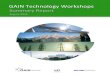 Gain Technology Workshop Summary - Gateway for Accelerated … Technology... · 2017. 4. 13. · Technology Workshop July 14, 2016 NEI Offices Fast Reactor Technology Workshop July