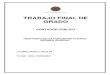 TRABAJO FINAL DE GRADO - IUA · 2018. 2. 1. · TRABAJO FINAL DE GRADO ... -Créditos fiscales destinados a las operaciones de exportación – Objeto de auditoria -Archivo de proveedores