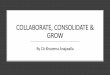 COLLABORATE, CONSOLIDATE & GROW€¦ · COLLABORATE, CONSOLIDATE & GROW - BY CA KHOZEMA ANAJWALLA 5 What is a Network? Co-operation & Collaboration through Profit or Cost sharing