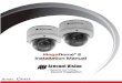 Arecont Vision MegaDome 2 Installation Manual · 2020. 5. 11. · F. Installation manual G. CD with AV100 software and user manuals (License Key Required for Recording) H. Pack of
