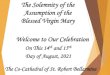 Welcome to Our Celebrationstrobert.cc/documents/THE_FEAST_OF_ASSUMPTION_AUG15_2021.pdfHail Mary: Gentle Woman Hail Mary, full of grace, the Lord is with you. Blessed are you among