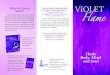Want to Learn THE SUMMIT LIGHTHOUSE More? Awaken to ......Word, by Mark L. Prophet and Elizabeth Clare Prophet • Violet Flame wallet card • Save the World with Violet Flame 1 (2