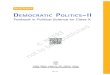 Textbook in Political Science for Class X · 2021. 7. 12. · A Letter for You Dear students, teachers and parents, Political Science textbooks f or Class IX and Class X to gether