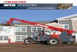 Manitou MTA Series Telescopic Handlers (10-2015) - Towlift...3 The MANITOU MTA Series telescopic handlers, provide superior performance meeting the needs of today's jobsite demands