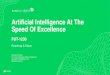 FUT-1230 - Artificial intelligence at the speed of excellence · 2020. 6. 4. · 21 SUSE Artificial Intelligence Stack Version 1.0 Version 2.0 Version 3.0 Version 4.0 NVIDIA - INTEL
