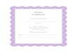 Certificate of Achievement - Piano Adventures · 2021. 5. 28. · Certificate of Achievement CONGRATULATIONS TO (Your name) You have completed Piano Adventures® Level 3B and are