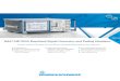 R&S AMU200A Baseband Signal Generator and Fading Simulator¸AMU200A Baseband Signal Generator and Fading Simulator 3 Up to two baseband inputs (analog or digital) Lossless combination