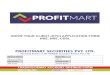 PROFITMART SECURITIES PVT. LTD. - stock broker in India · 2020. 9. 23. · Document stating the Rights & Obligations of stock broker/trading member, sub-broker/Authorized Person