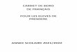 site.ac-martinique.fr · 2021. 7. 12. · L'Étranger (1942) d'Albert Camus (1945) de Richard Wright . Tcnir un carnet dc lecture 'fi.F./ 813 Élape 2 Presenter et situer l'oeuvre