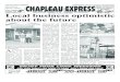 MAY 20 2006 - Chapleau Expresschapleauexpress.ca/MAY_20_2006.pdf · 2011. 5. 17. · Chapleau Express, May 20, 2006 - Page 2 The Chapleau Express P.O. Box 457 Chapleau (Ont.) P0M