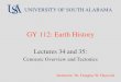 GY 112: Earth History - University of South AlabamaHimalayan Mountains • Broad Tibetan plateau – 3 miles above sea level Himalayan Mountains • Indian plate subducted • Continental