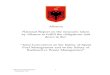 Albania National Report on the measures taken by Albania 