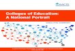 Colleges of Education: A National Portrait