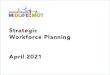 Strategic Workforce Planning April 2021