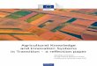 Agricultural Knowledge and Innovation Systems