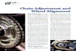 Chain Adjustment and Wheel Alignment