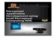 Perceptual Application Development using Intel Perceptual