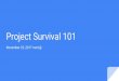 Project Survival 101 - doc.ic.ac.uk