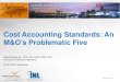 Cost Accounting Standards: An M&O’s Problematic Five